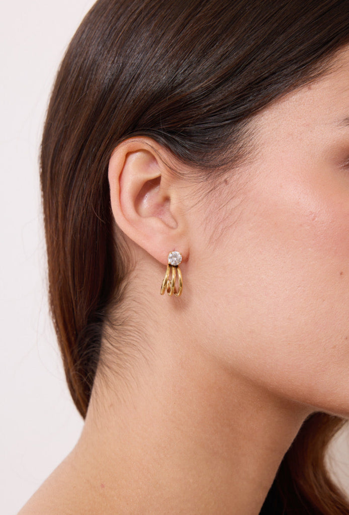 Women's French Fashion Earrings Online - Bellite