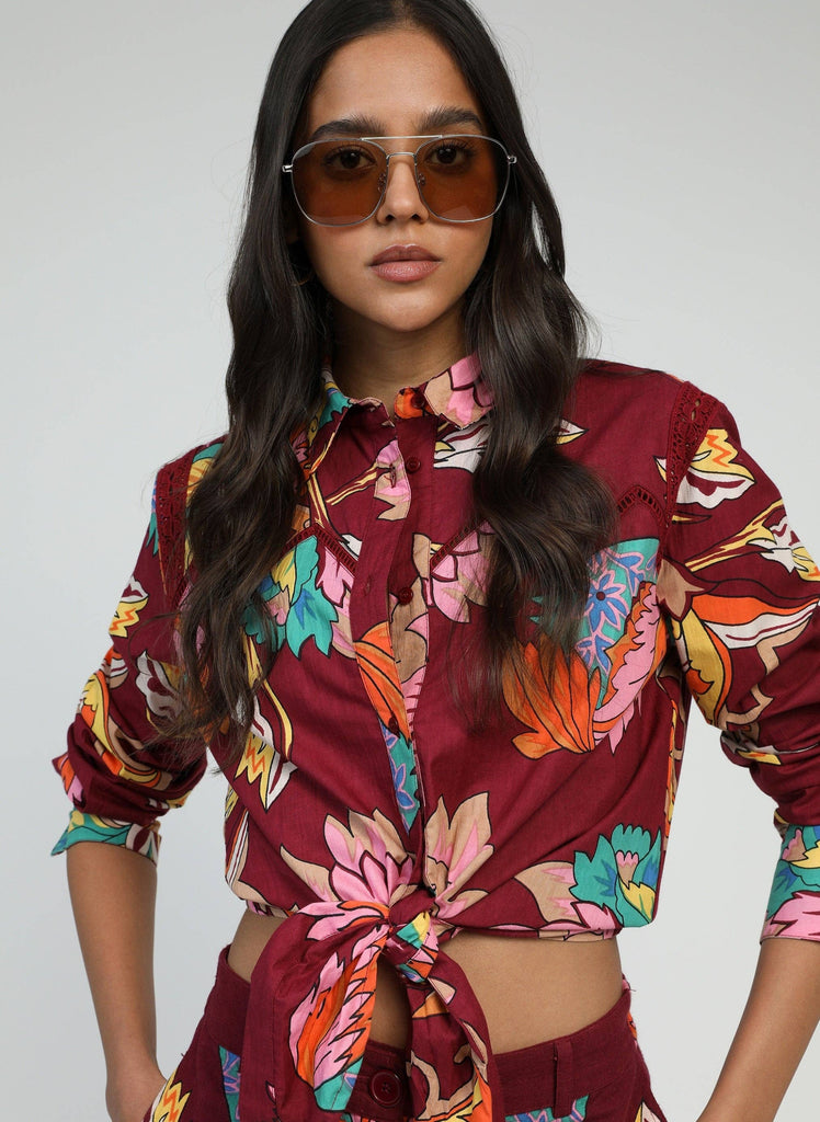 Women's French Fashion Tops Online - Bellite