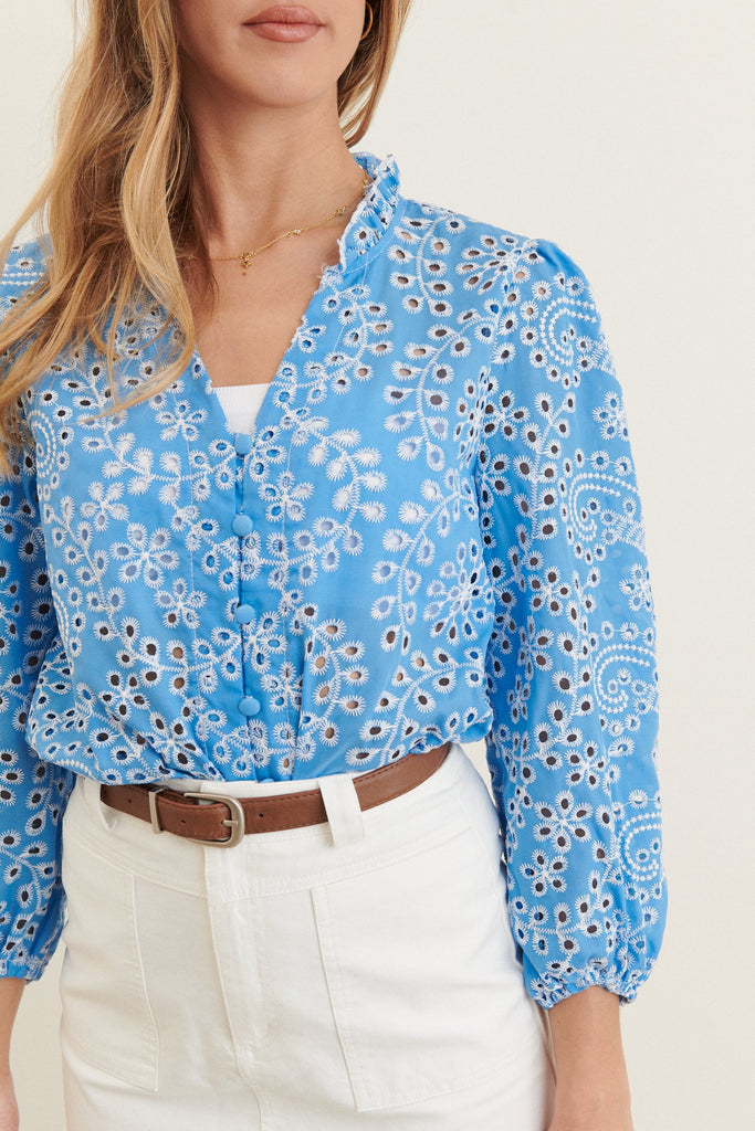 Women's French Fashion Tops Online - Bellite