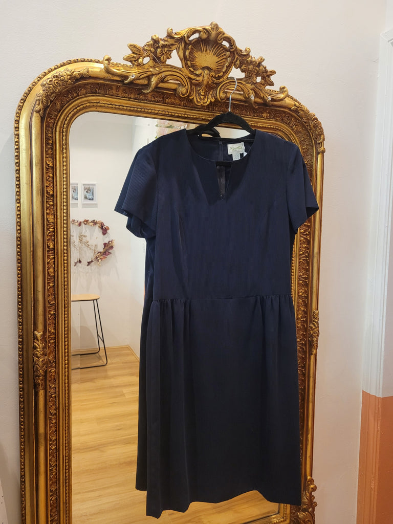 Classic Navy-Blue Dress - Cyrillus Paris