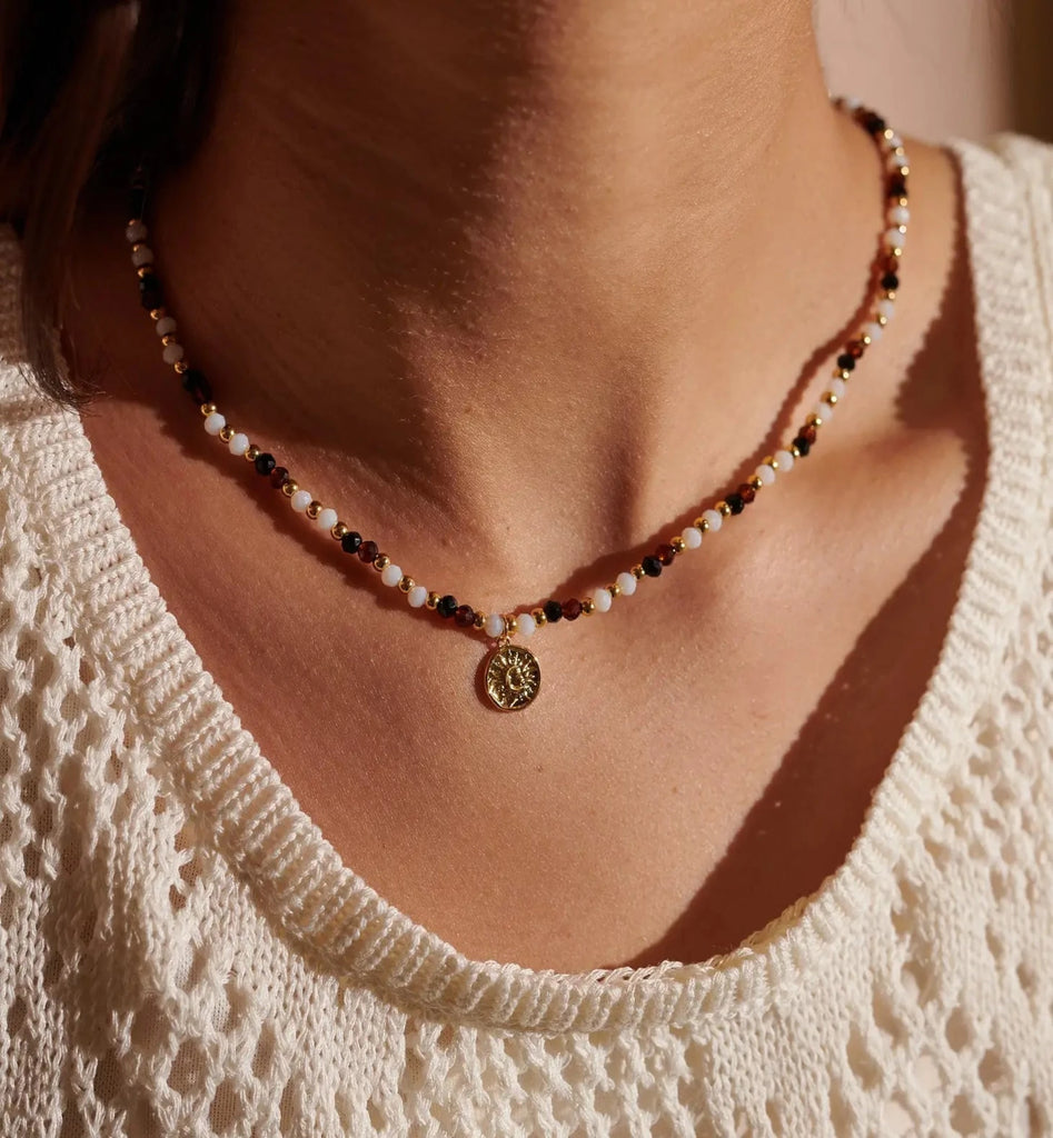 Women's French Fashion Necklaces Online - Bellite