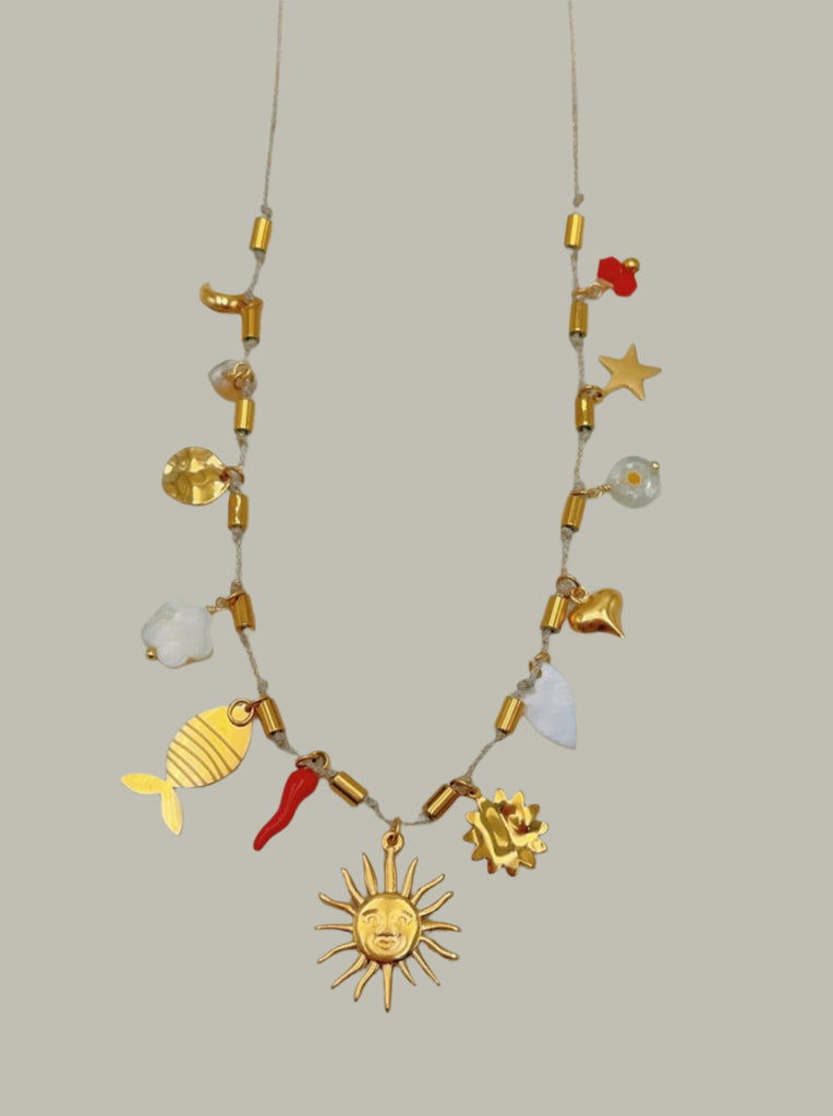 Women's French Fashion Necklaces Online - Bellite