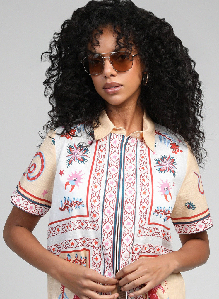 Women's French Fashion Tops Online - Bellite