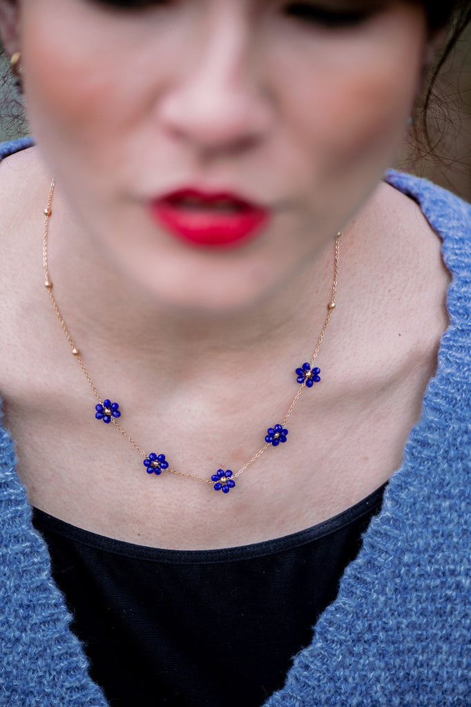 Women's French Fashion Necklaces Online - Bellite