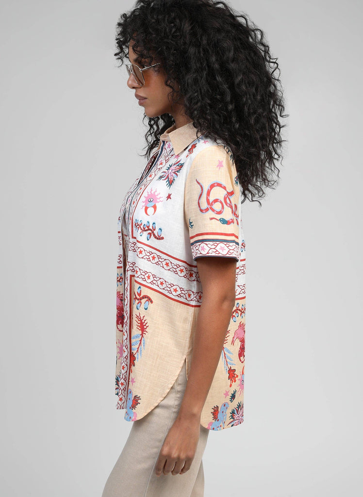 Women's French Fashion Tops Online - Bellite