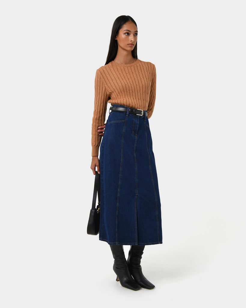 Women's French Fashion Skirts Online - Bellite