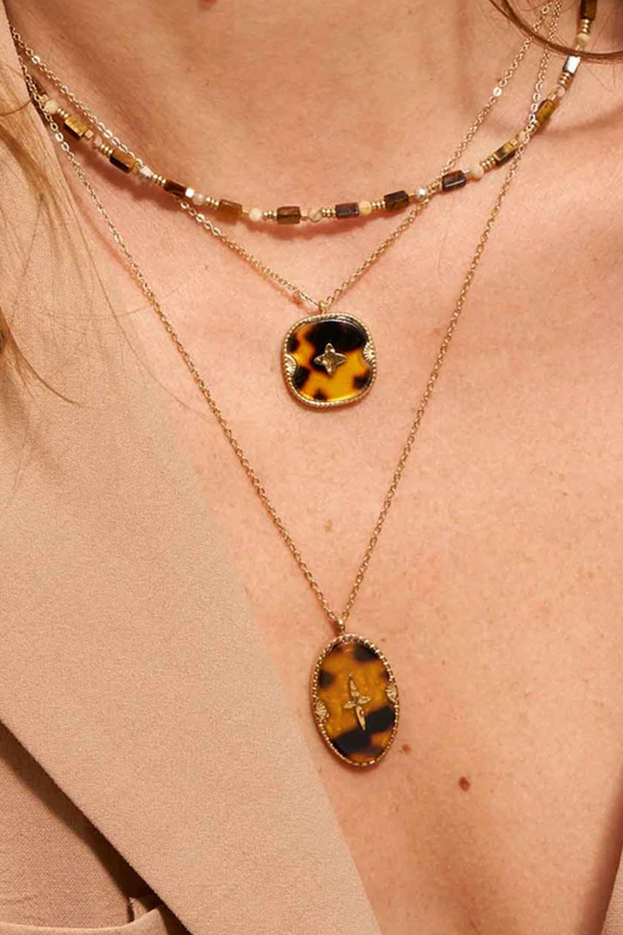 Women's French Fashion Necklaces Online - Bellite